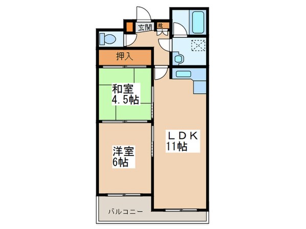 パサ－ジュ月寒中央の物件間取画像